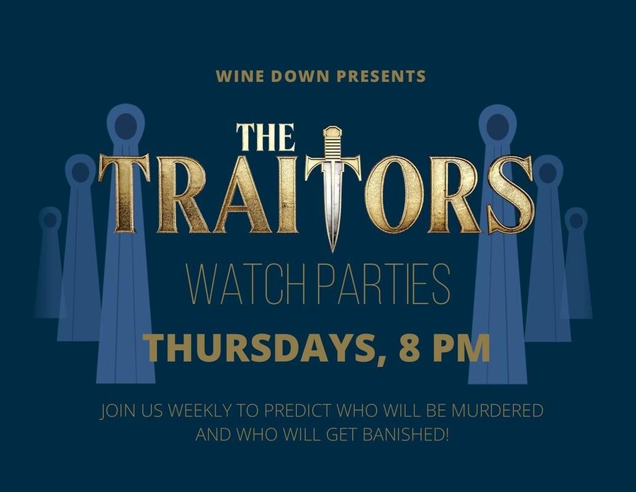 The Traitors Watch Party at Wine Down SF