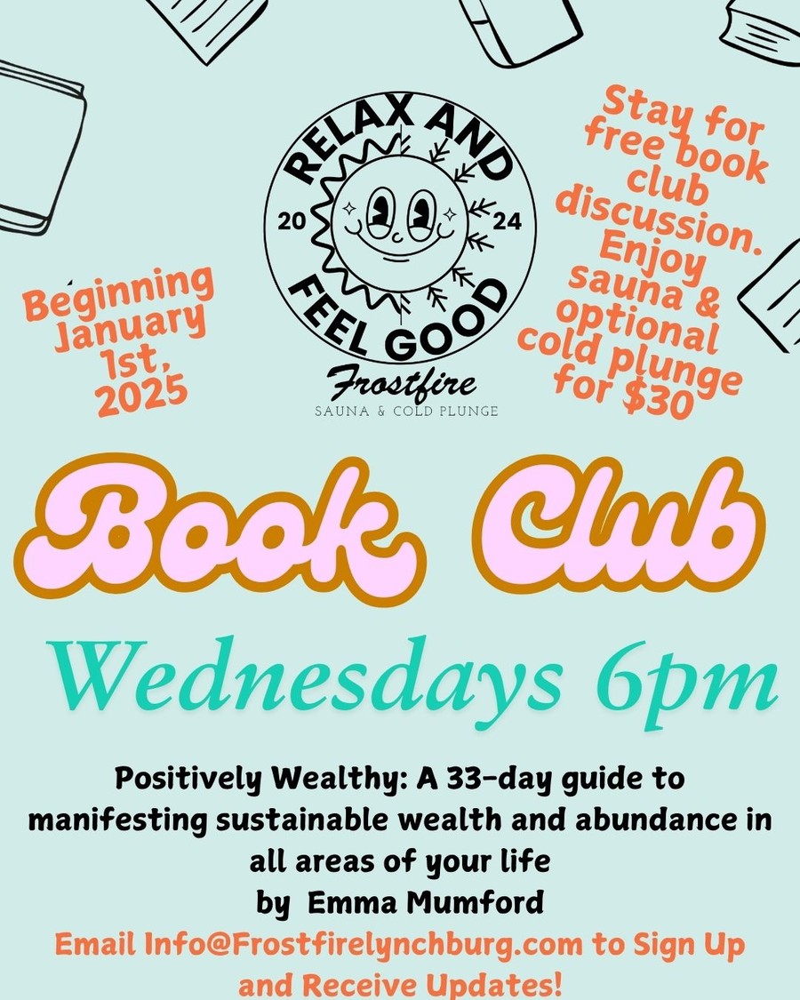 Frostfire Sauna and Cold Plunge Book Club
