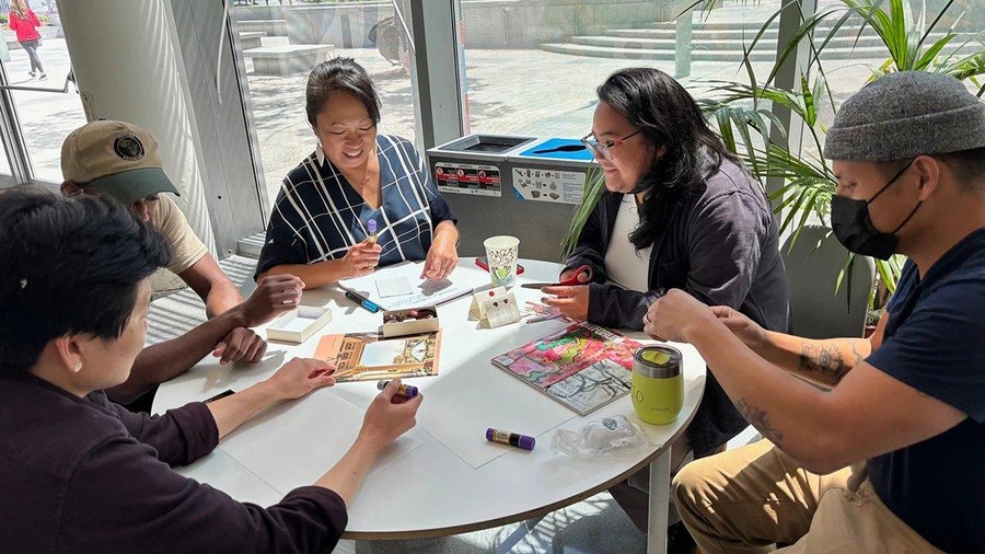 Free Art Workshop: Mixed Media Collage