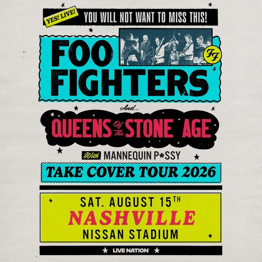 Foo Fighters Take Cover Tour 2026