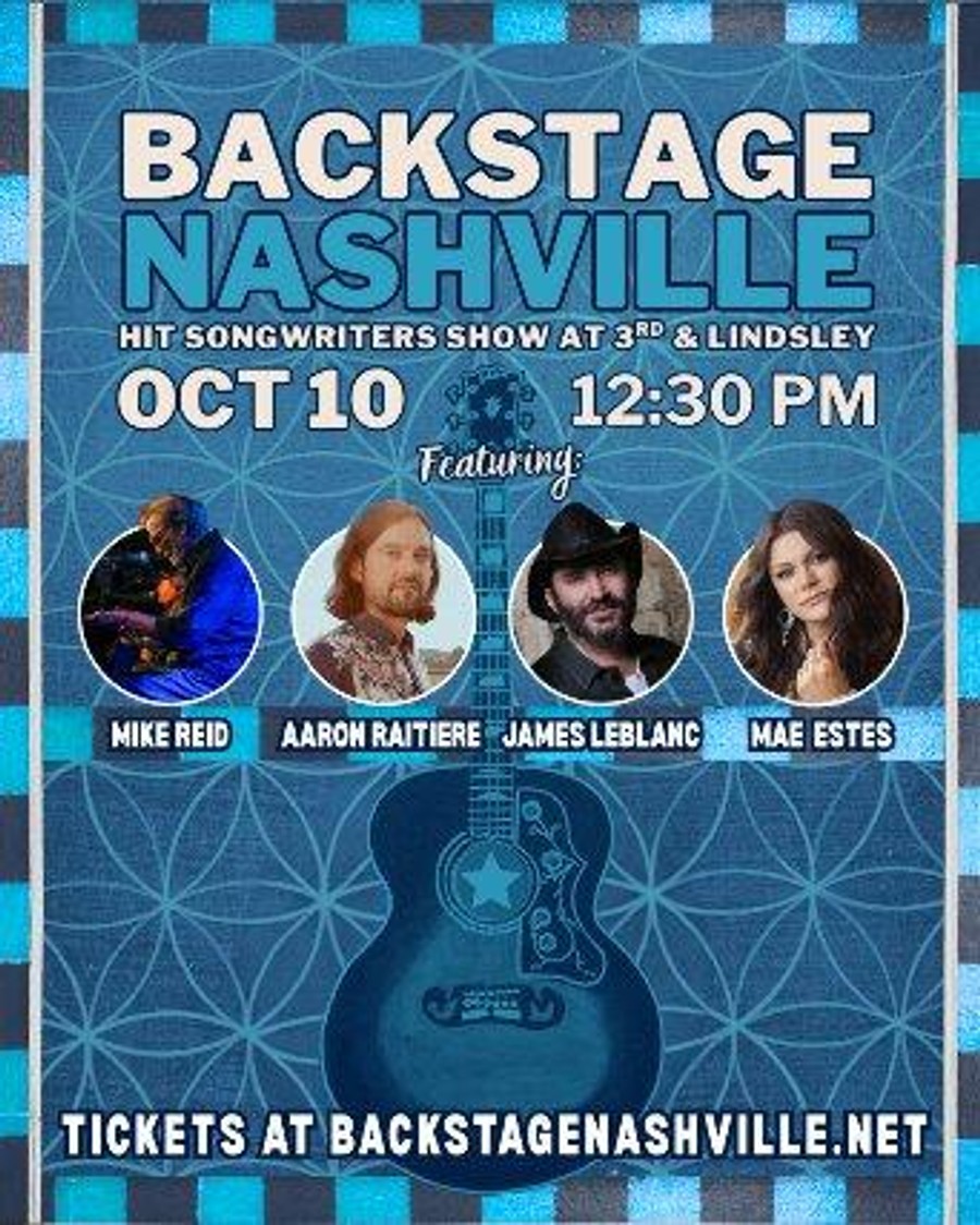 Backstage Nashville!