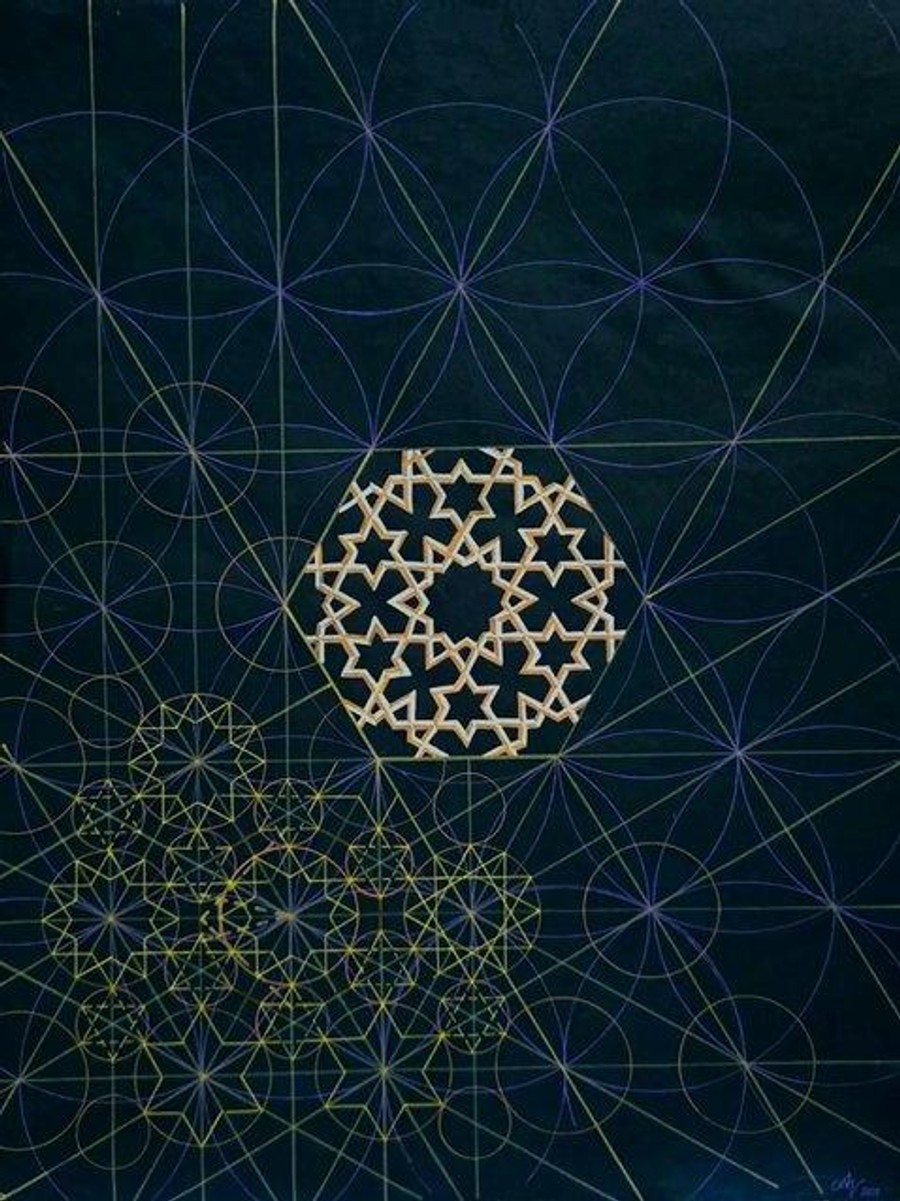 ARTlab: Exploring Anila Quayyum Agha's Interwoven Through Islamic Geometric Patterns