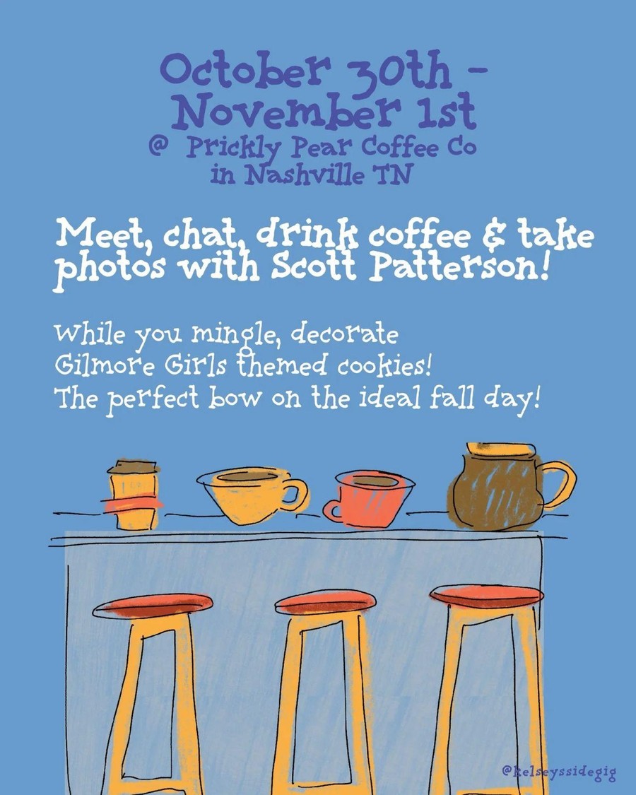 Coffee + Cookies with Luke Danes