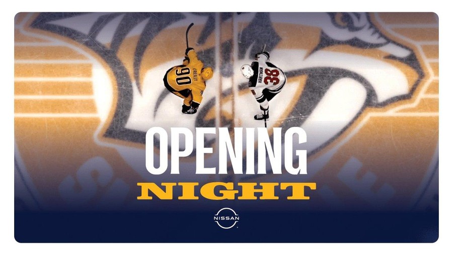 Minnesota Wild vs. Nashville Predators - Opening Night