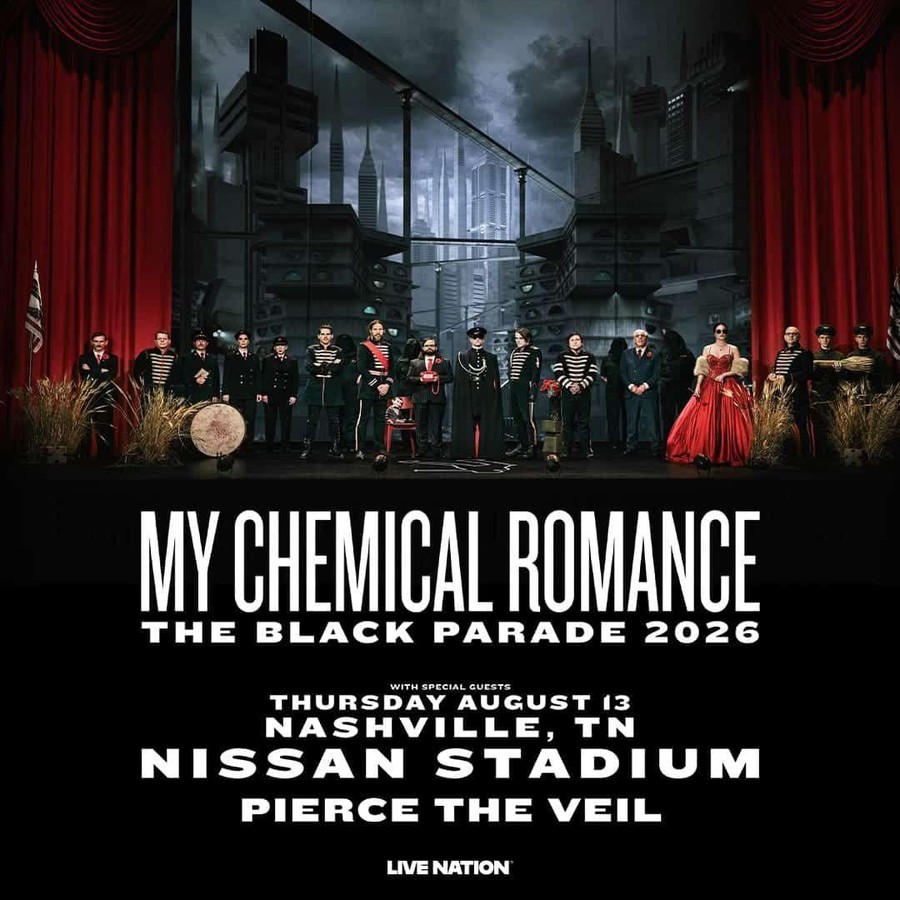 My Chemical Romance The Black Parade 2026 Tour