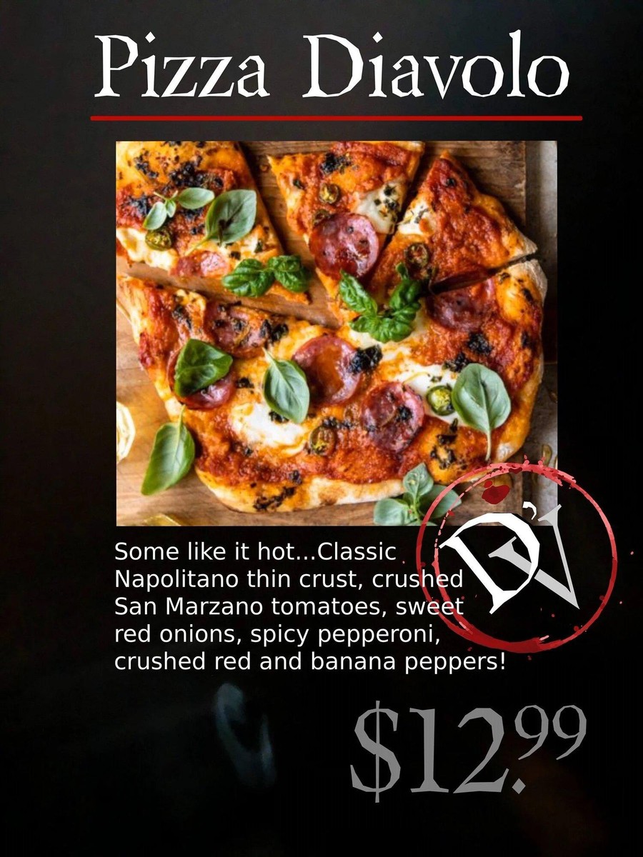 Meatball, Muffaletta & Pizza Monday — D'Vino