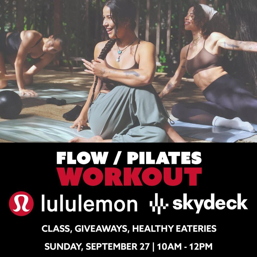 Lululemon x Skydeck Flow / Pilates Workout