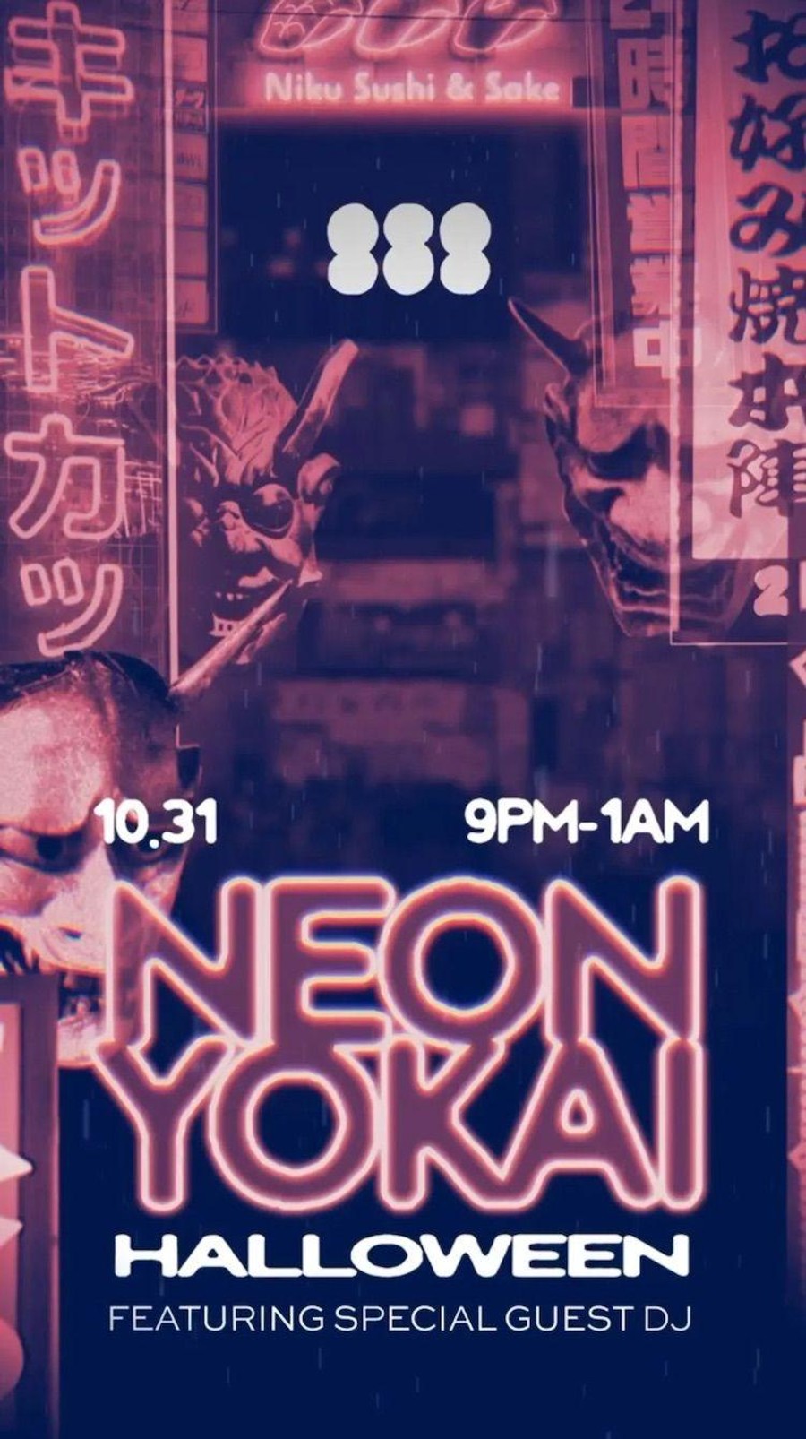 Neon Yokai Halloween