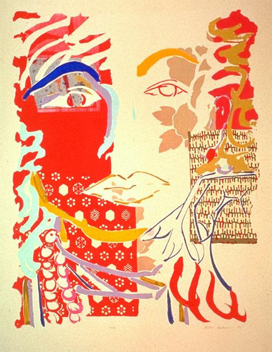 In the  Woodblock Prints