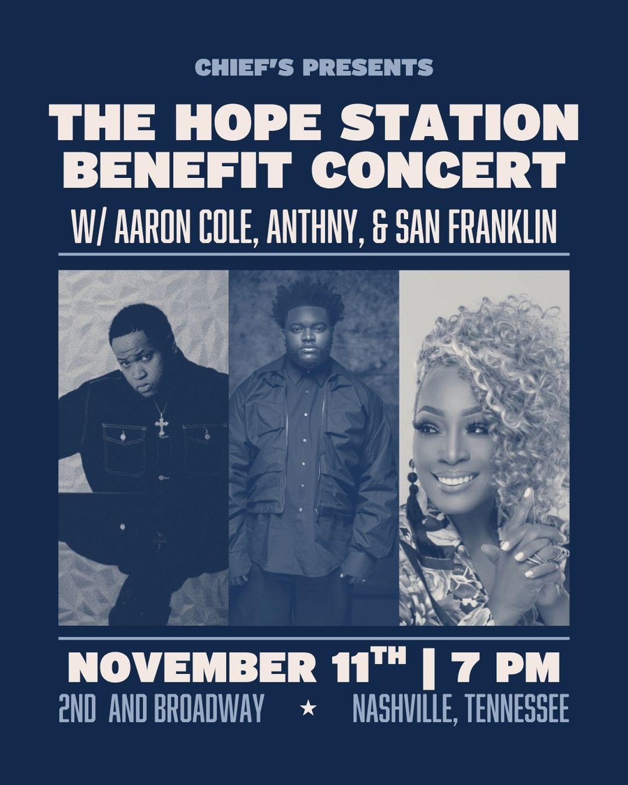 92Q Presents: The Hope Station Benefit Concert w/ Aaron Cole, ANTHNY, San Franklin