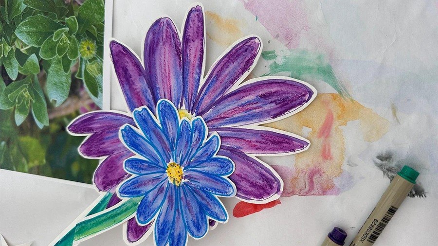 Free Art Workshop: 3D Paper Flowers