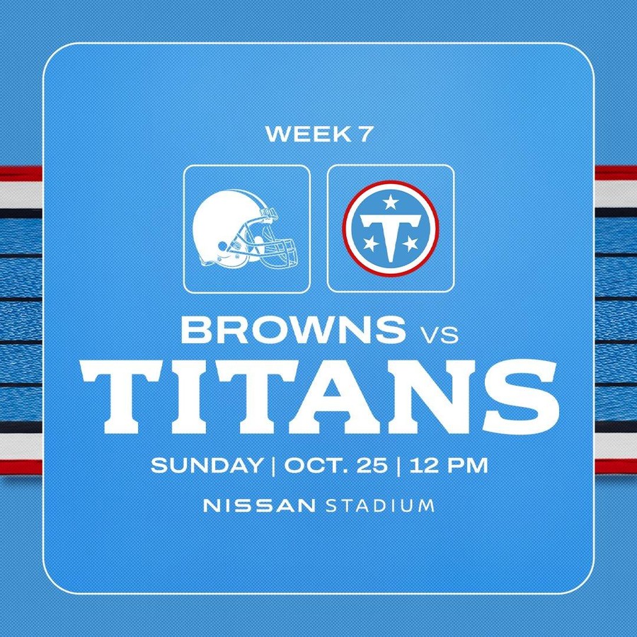 Browns VS Titans
