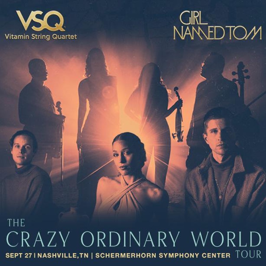 Vitamin String Quartet & Girl Named Tom: THE CRAZY ORDINARY WORLD TOUR