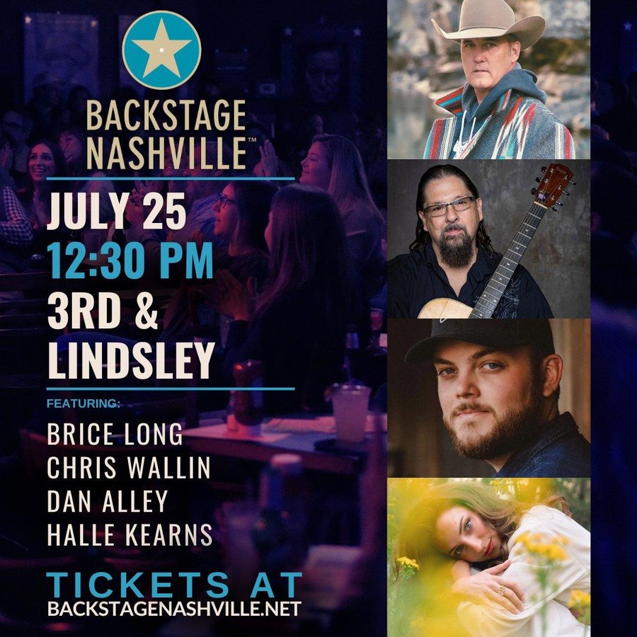 BACKSTAGE NASHVILLE! DAYTIME HIT SONGWRITERS SHOW