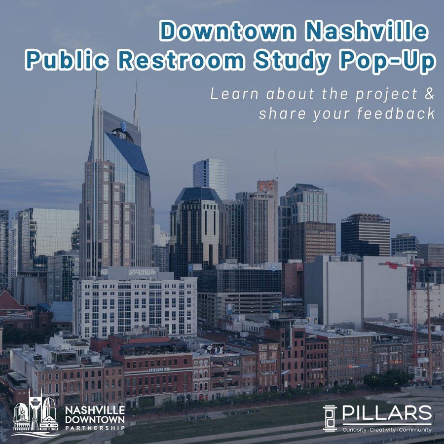 Downtown Nashville Public Restroom Study Pop-Up