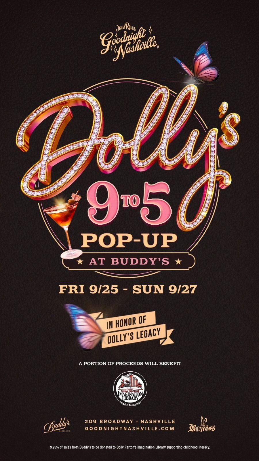 Dolly Parton Pop-Up Bar