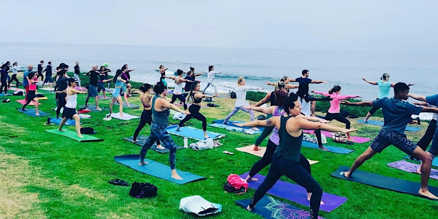 Yoga at the Beach~La Jolla
