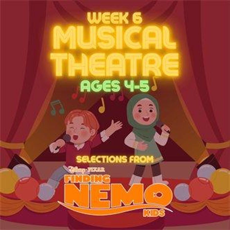 Musical Theatre Week Ages 4-5: Songs from Finding Nemo Kids