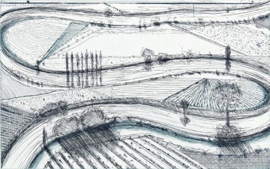 Wayne Thiebaud, Bow Tie Tree