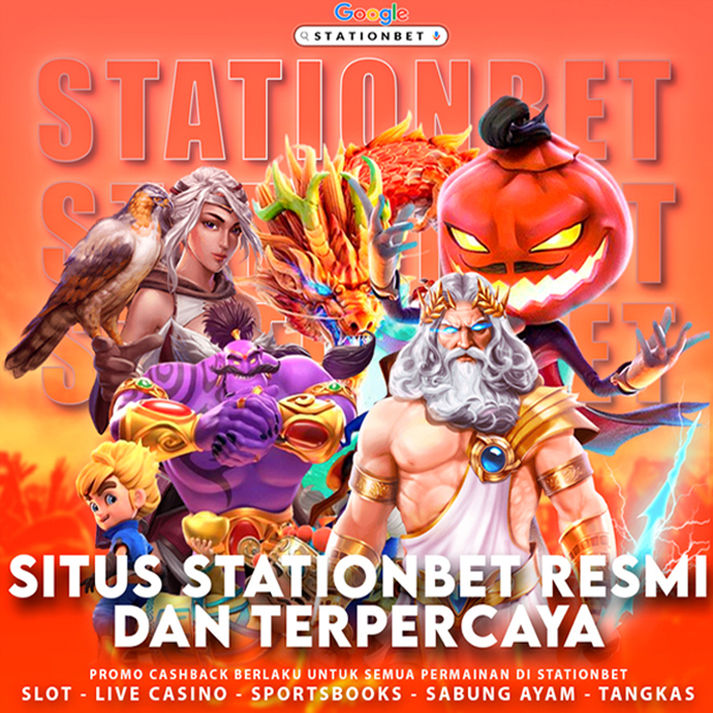 STATIONBET ⚡️ PUSAT SITUS SLOT GACOR PRAGMATIC DAN RTP SLOT PALING AKURAT