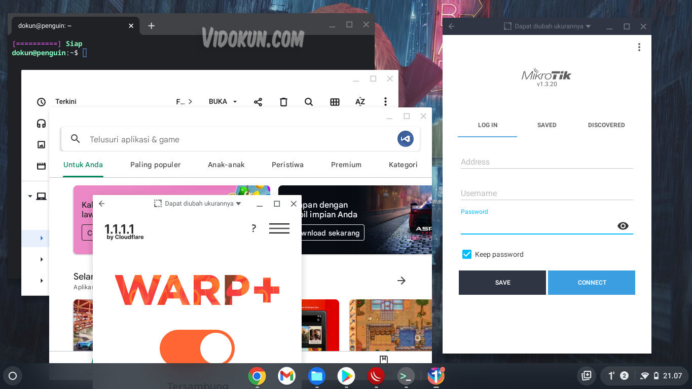 Tes Multitasking di Samsung Chromebook 4