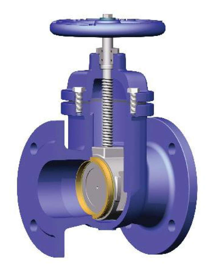 Robineti sertar pana - plati dsv-10 dn 150