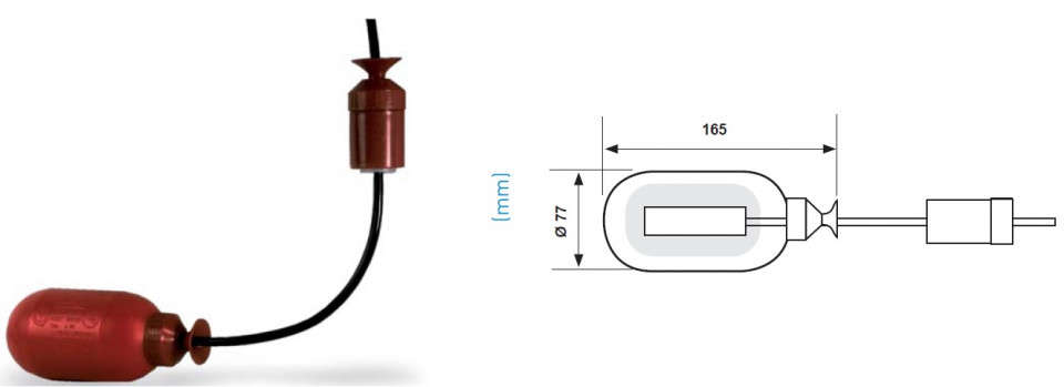 Regulatoare si intrerupatoare de nivel - sonde  nivel fana41a2550