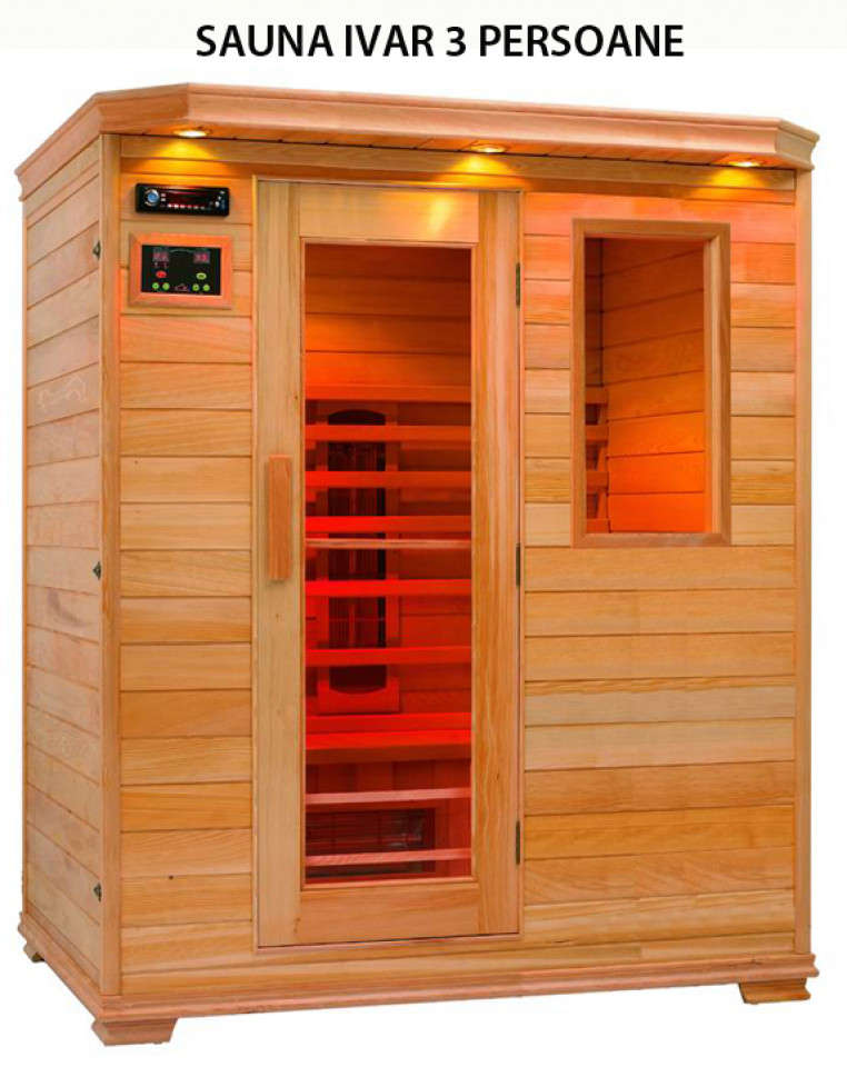 Sauna cu infrarosu ivar 3 persoana