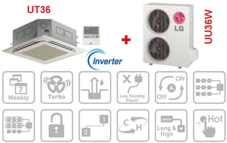 Aparate aer conditionat LG UT36 tip caseta