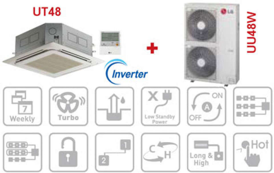 Aparate aer conditionat LG UT48 tip caseta