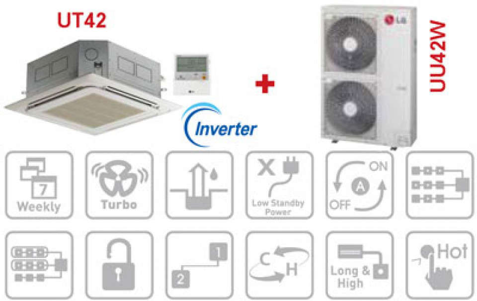 Aparate aer conditionat LG UT42 tip caseta