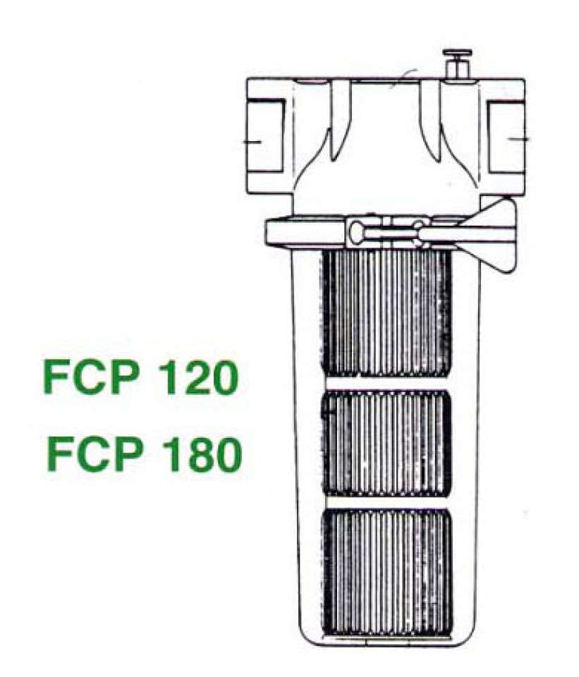 Corpuri filtre apa FCP 120 - 180