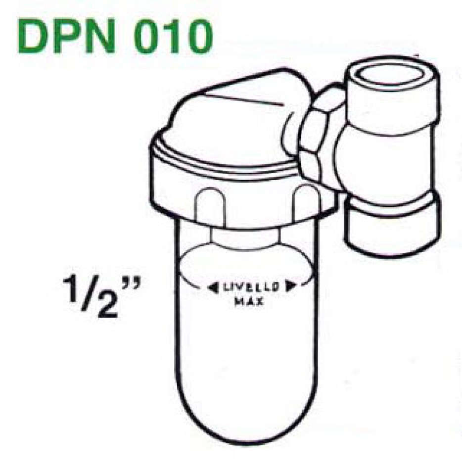 Corpuri filtre apa cu polifosfati dpn 010 - 1/2"