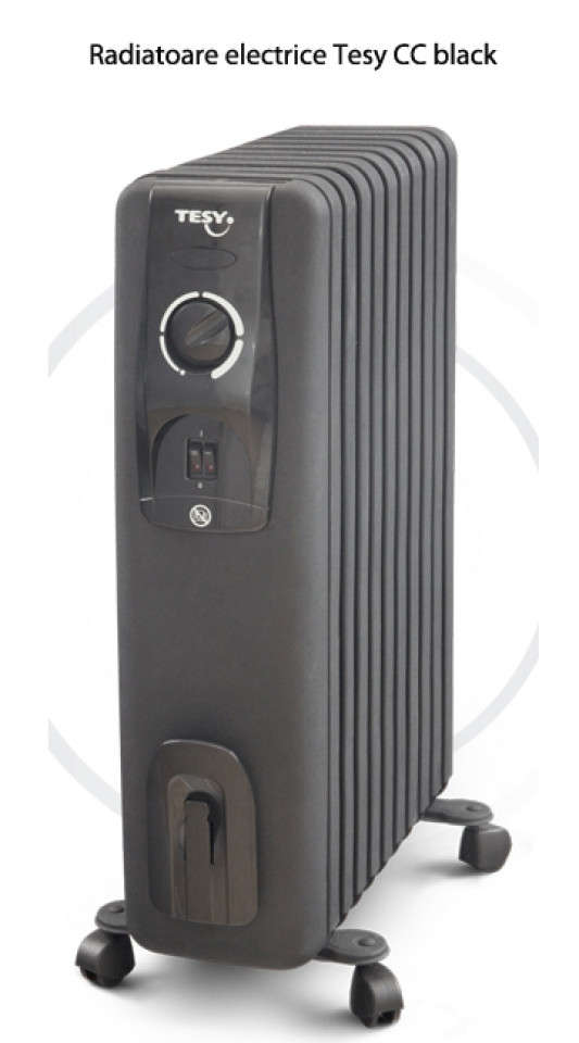 RADIATOARE ELECTRICE PE ULEI CC 2510 E05 R Black