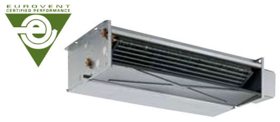 Ventiloconvectoare necarcasate de plafon cu aspiratie frontala vti 30  - 2 tevi - 5.25 kw