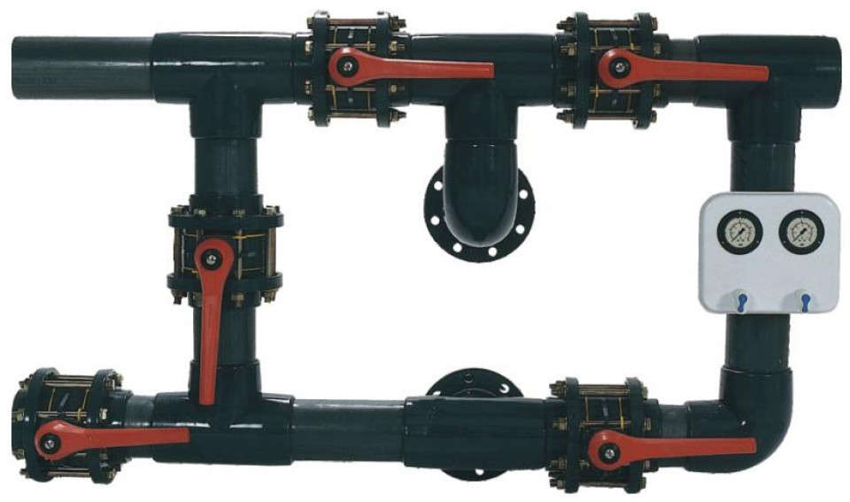 Baterii de vane manuale 110 mm