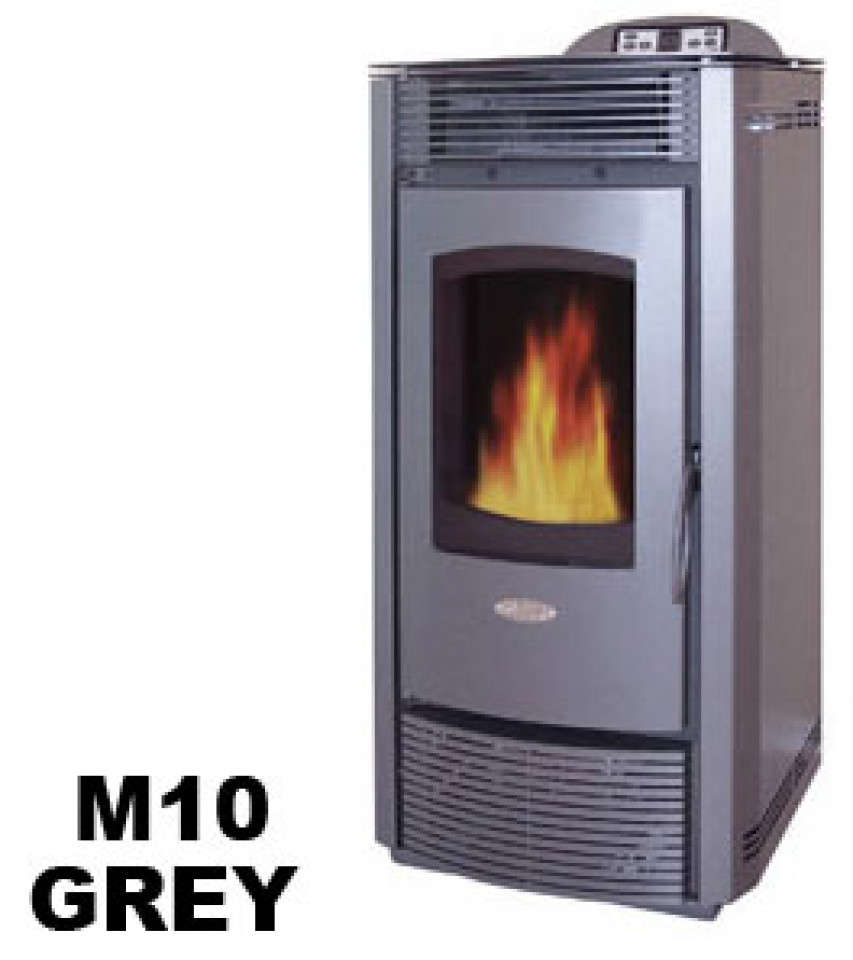 Seminee pe peleti otel M10 Grey