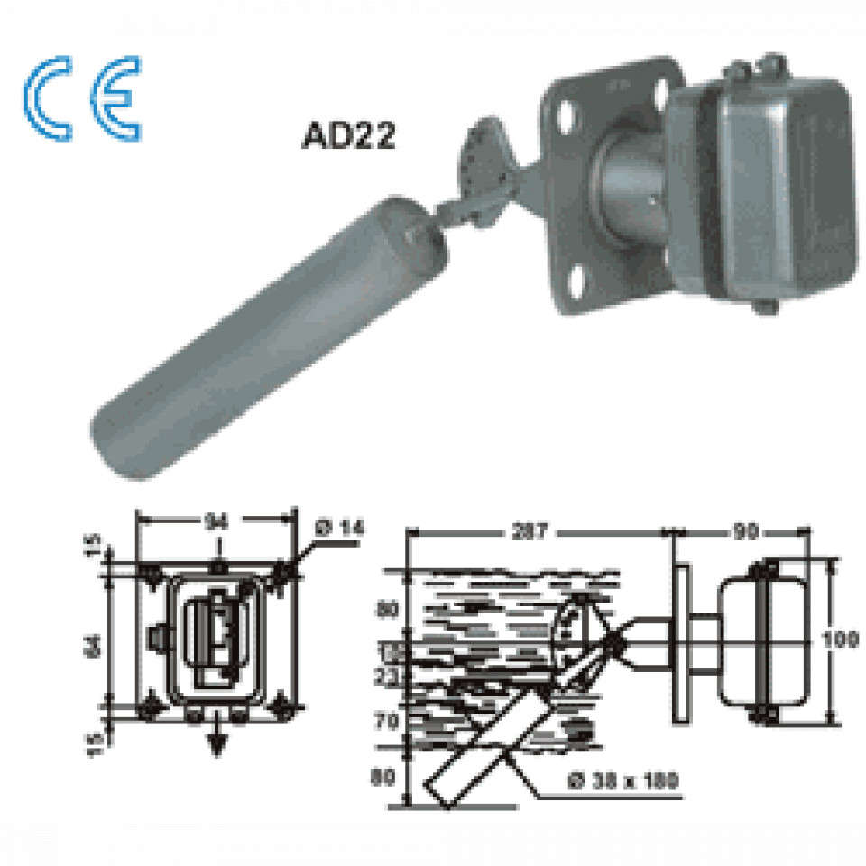 Regulatoare de nivel magnetice ad 22