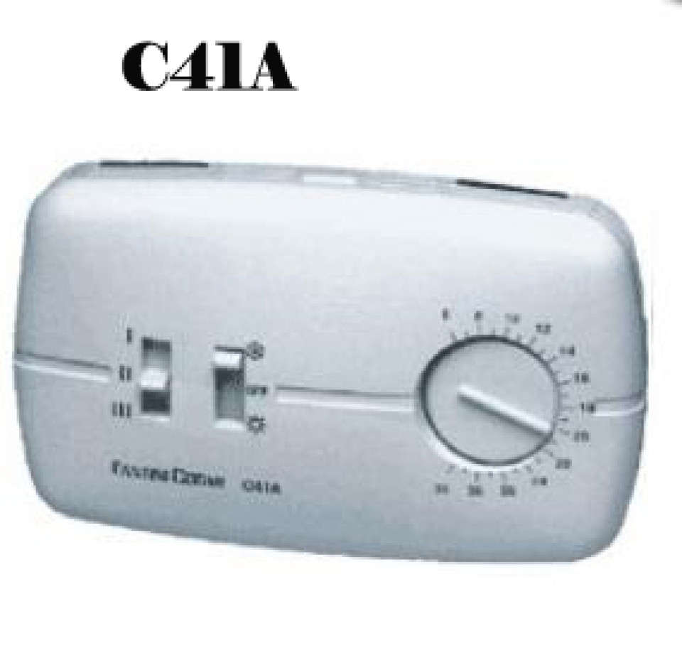 Termostat ventiloconvectoare electronic c41a