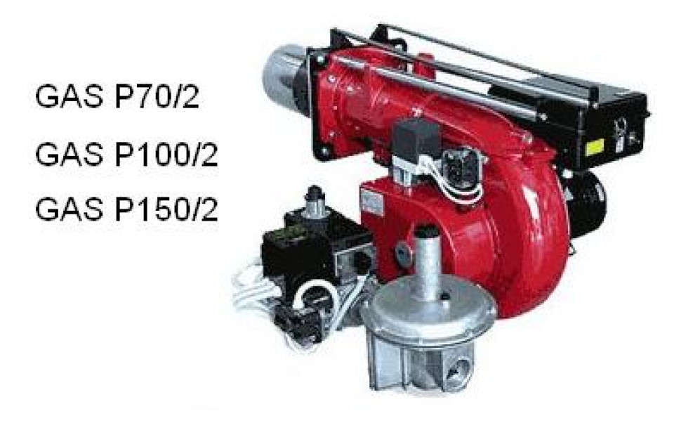 Arzator gaz 2 trepte - gas p 150/2 dn 50 tl