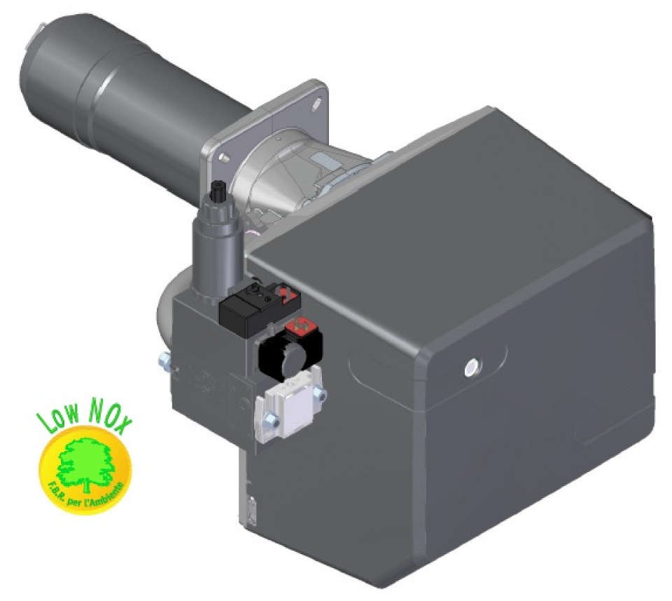 Arzator gaz 2 trepte - gas x5/2 ce-lx tl + r. ce d1" - s - low nox