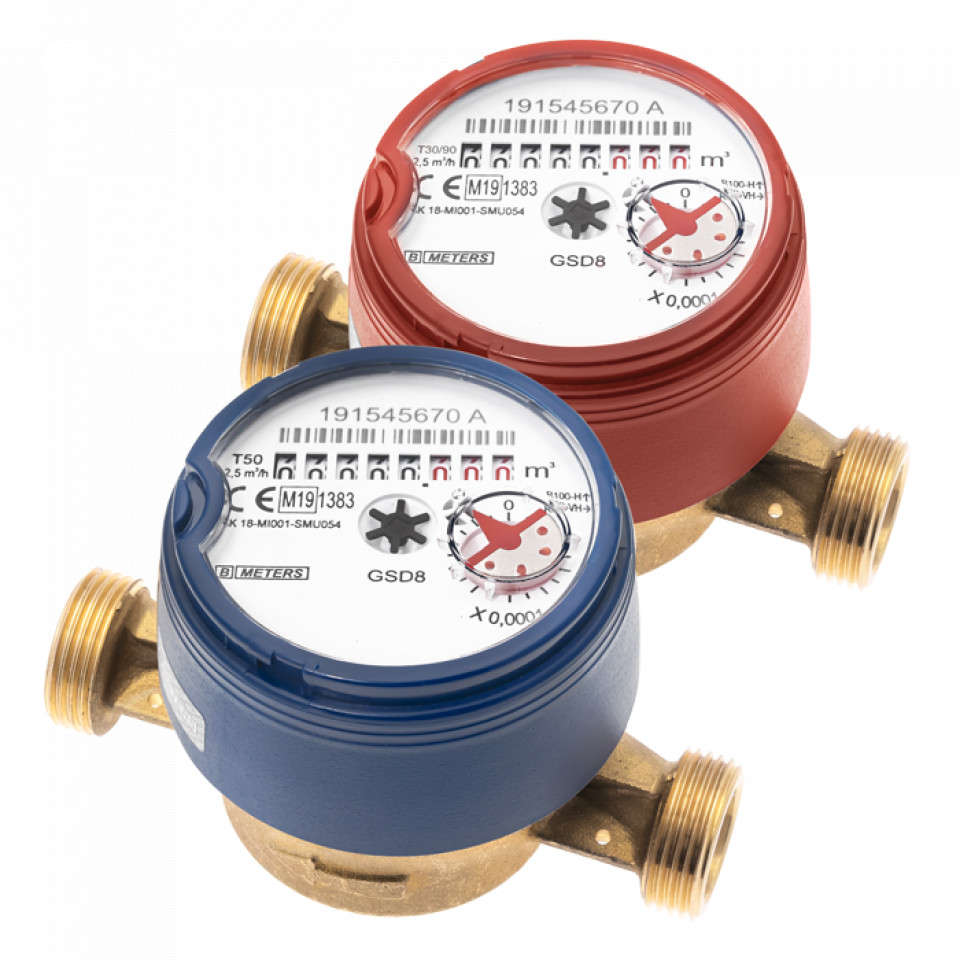 Apometre monojet cu cadran uscat gsd8 1/2" ar