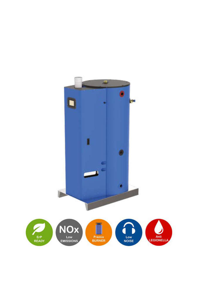 BOILER GAZ ATI CONDENSATIE - LOW NOX - WHC400 395L