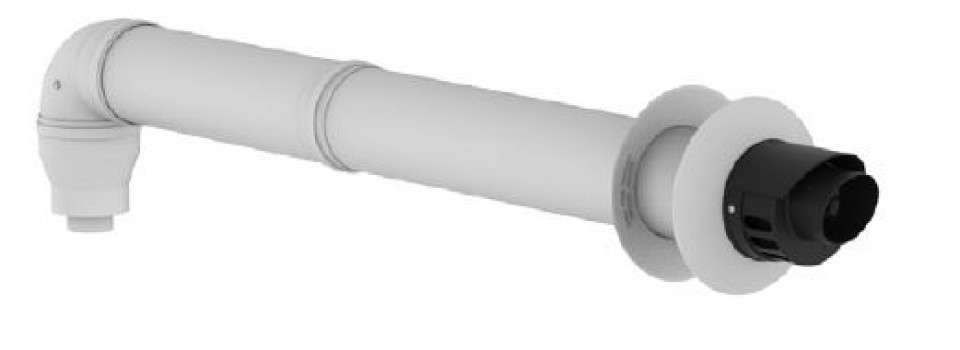 KIT EVACUARE GAZE ARSE-ORIZONTAL 80/125  WHC400/WHC500/WHC700/WHC900