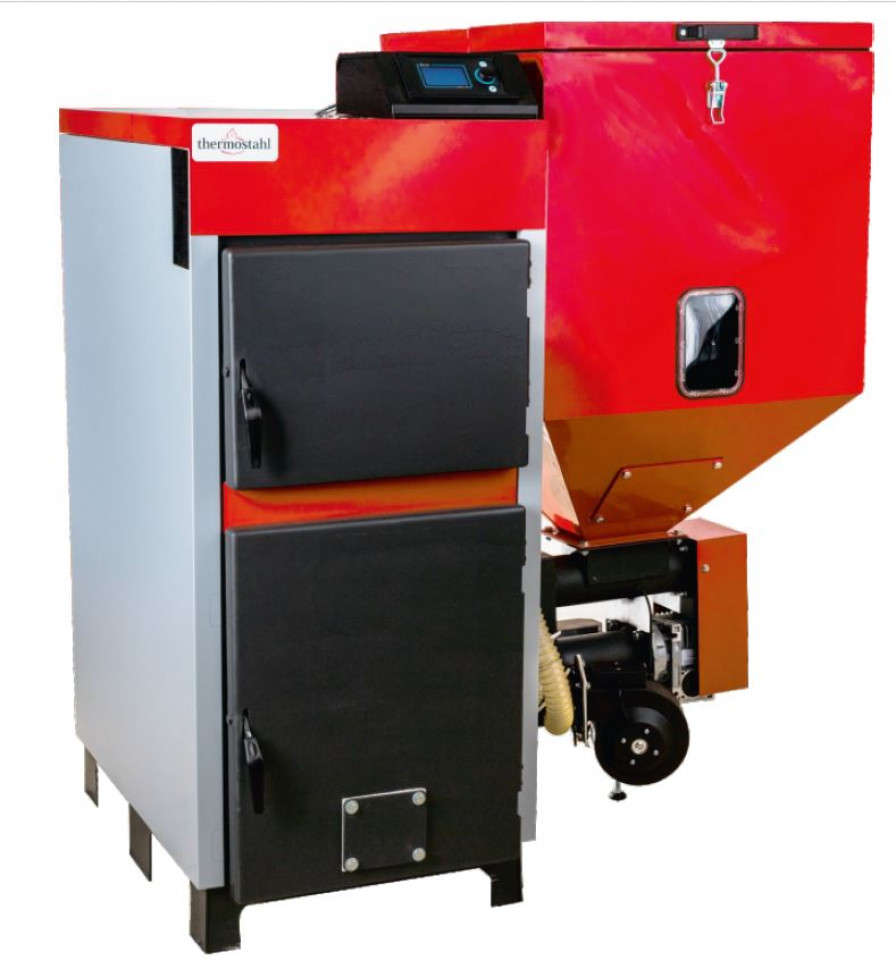 CAZAN COMBUSTIBIL SOLID PELETI-BIOMASA-LEMN ECOBIO ECB50-50KW