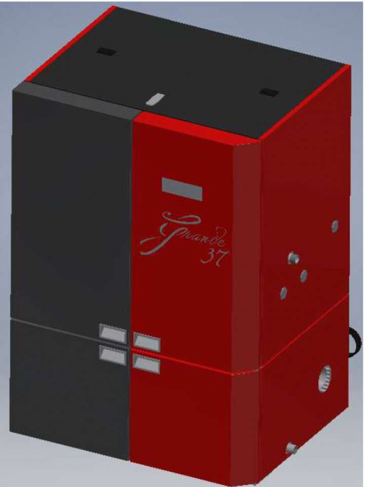 CAZAN PELETI GRANDE R-C 37KW