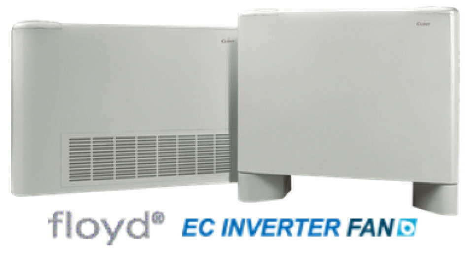 VENTILOCONVECTOR CARCASAT DE PARDOSEALA - CLINT -  FVW / VP/ EC 34 - 2.77 KW