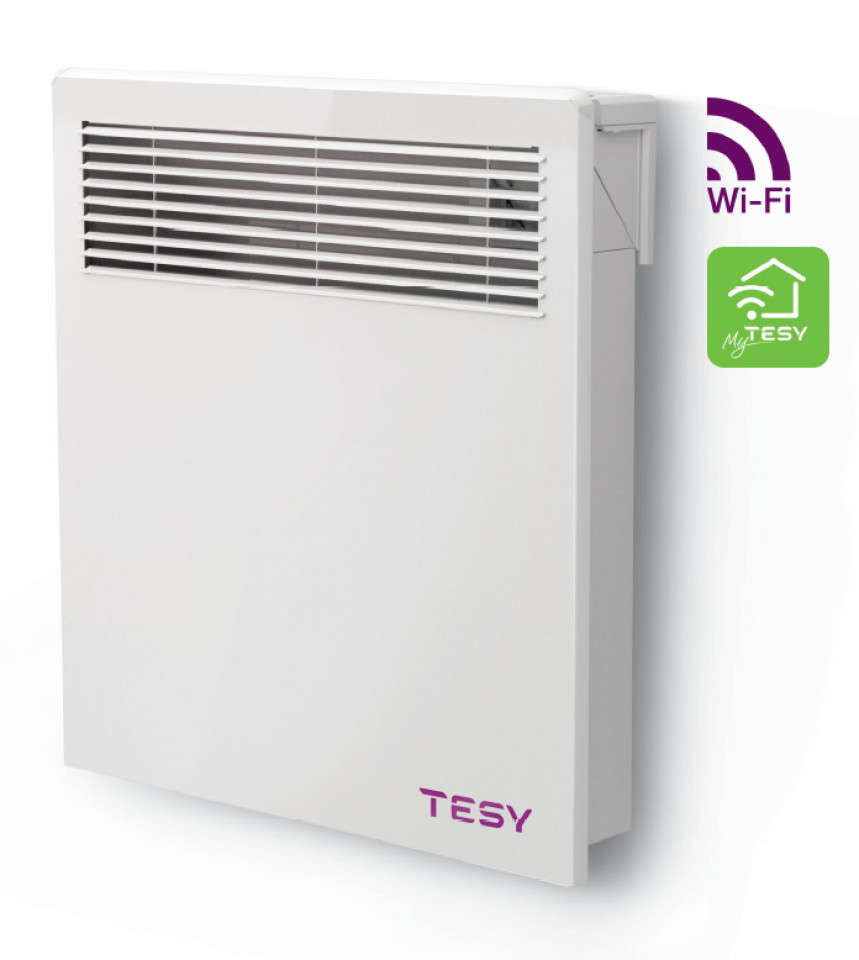 CONVECTOR ELECTRIC DE PERETE TESY CN05 050 EIS CLOWD - 500W