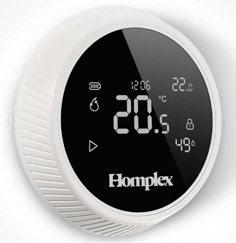 TERMOSTAT PROGRAMABIL WIFI - HOMPLEX SMART NX1 – ALB