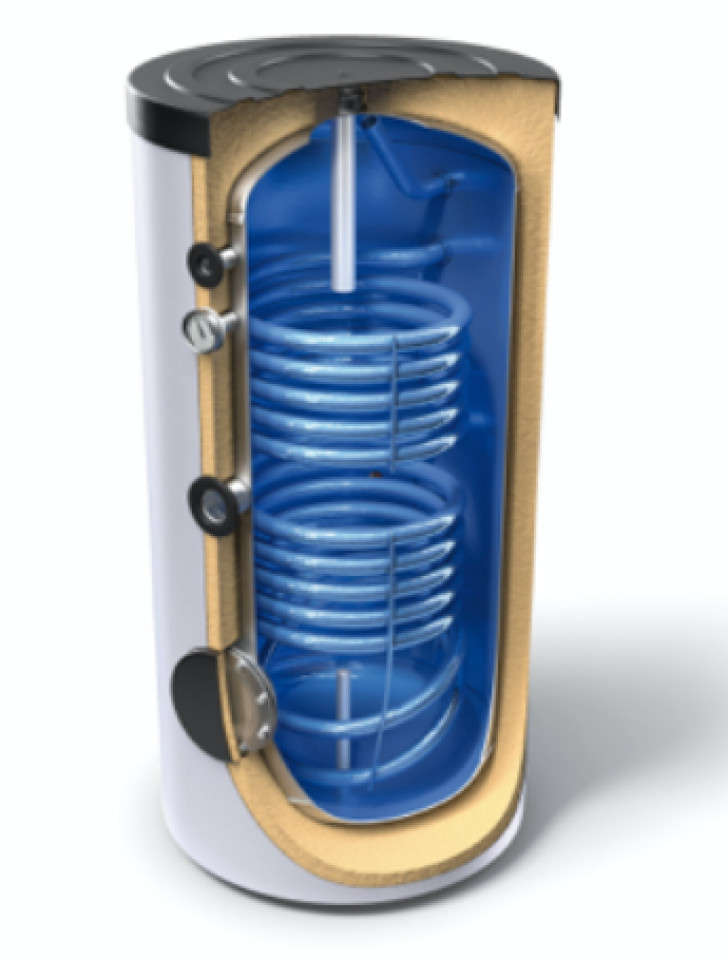 BOILER TESY – 2 SERPENTINE  EV 13/7 S2 1000 101 DN18 - 932L